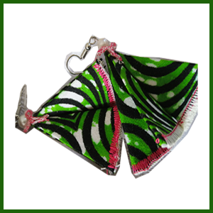 Boucles d'oreilles - Foulard