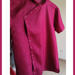 Tunique Rouge Brodeau